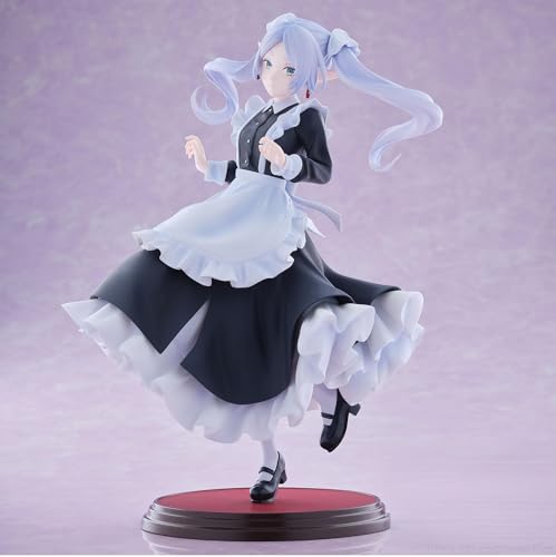 SEGA Luminasta Frieren maid outfit detail highlights precise sculpting for collectors.