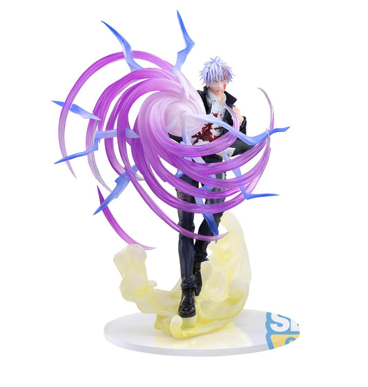 SEGA Luminasta Gojo Hollow Purple figurine ideal for display and Jujutsu Kaisen fans