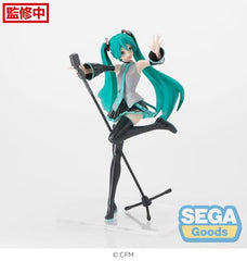 SEGA Luminasta Hatsune Miku Mega39's detailed face capture captures expression and craftsmanship.