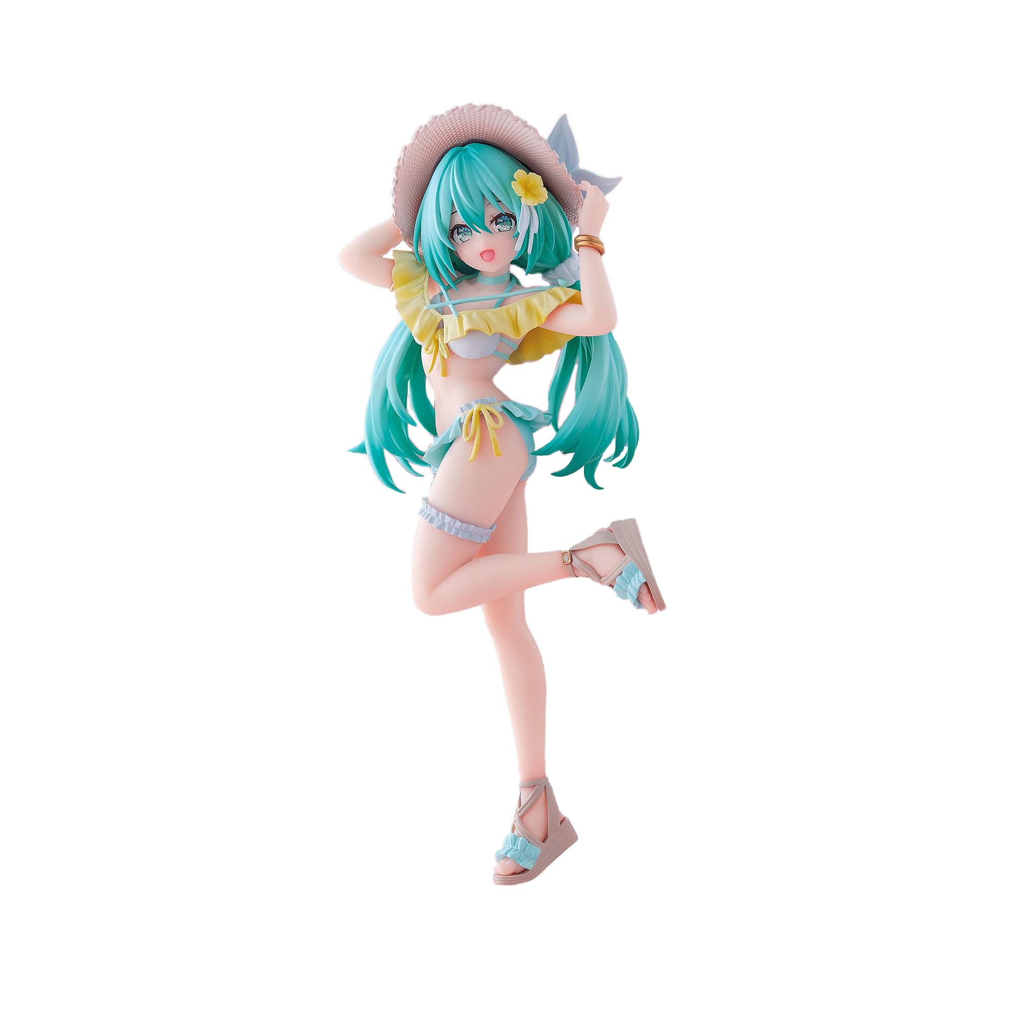 SEGA Luminasta Hatsune Miku Vol.1 figure base for a stable display setup.