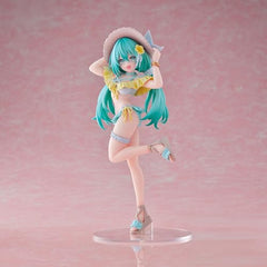 SEGA Luminasta Hatsune Miku Vol.1 figure stand elevates visibility in a collection.