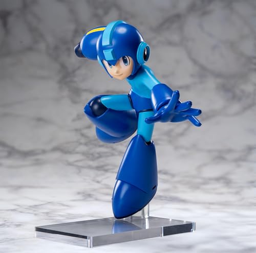SEGA Luminasta Mega Man base stand supports an iconic pose