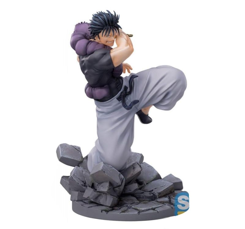 SEGA Luminasta Toji Fushiguro figure on display, detailed Jujutsu Kaisen collectible.
