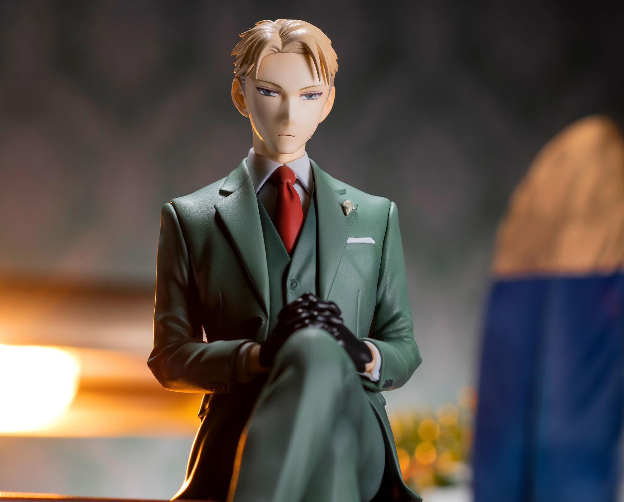 Premium SEGA collectible Loid Forger figure designed for fans and tabletop setups.