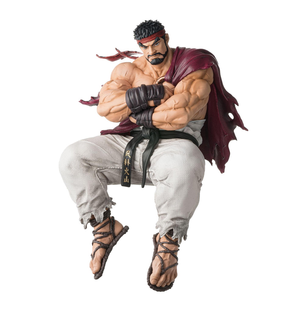 SEGA Street Fighter 6 PM Ryu figure front view, ideal for display and collection.