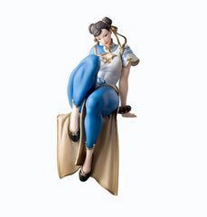 SEGA Street Fighter 6 PM Chun-Li perching figure for display and collection