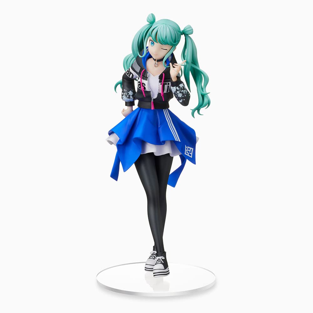 SEGA Street Miku SPM figure ideal for shelf display