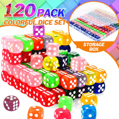 Seifar 14mm dice with throwing-weight design for smooth rolls.