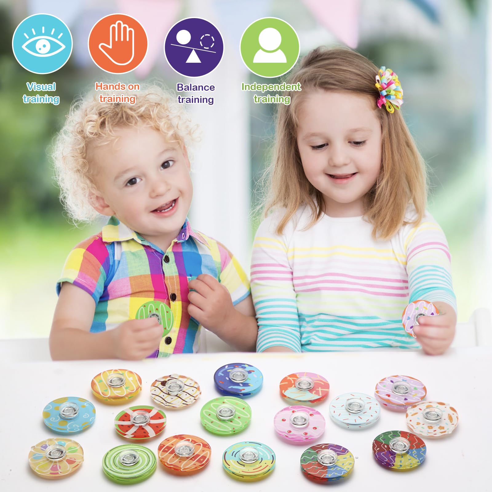 Seilaiap durable acrylic spinner pack designed for everyday use