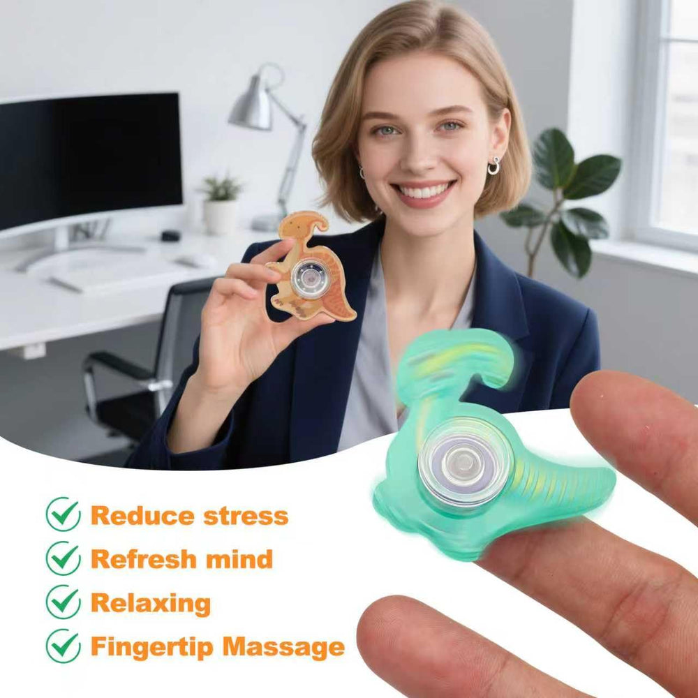 Seilaiap fidget spinner pack promotes focus during lessons or home activities.