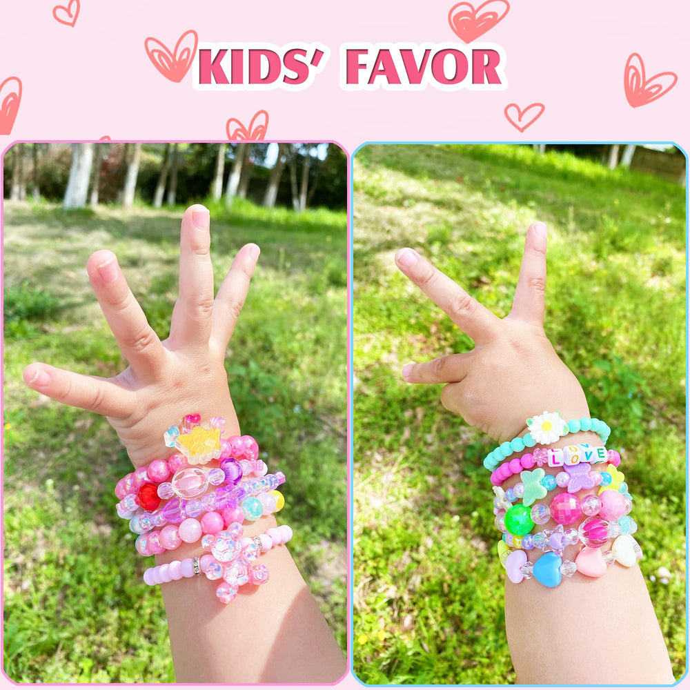 SIELEVIN bracelets with LOVE letters add trendy sparkle for everyday outfits