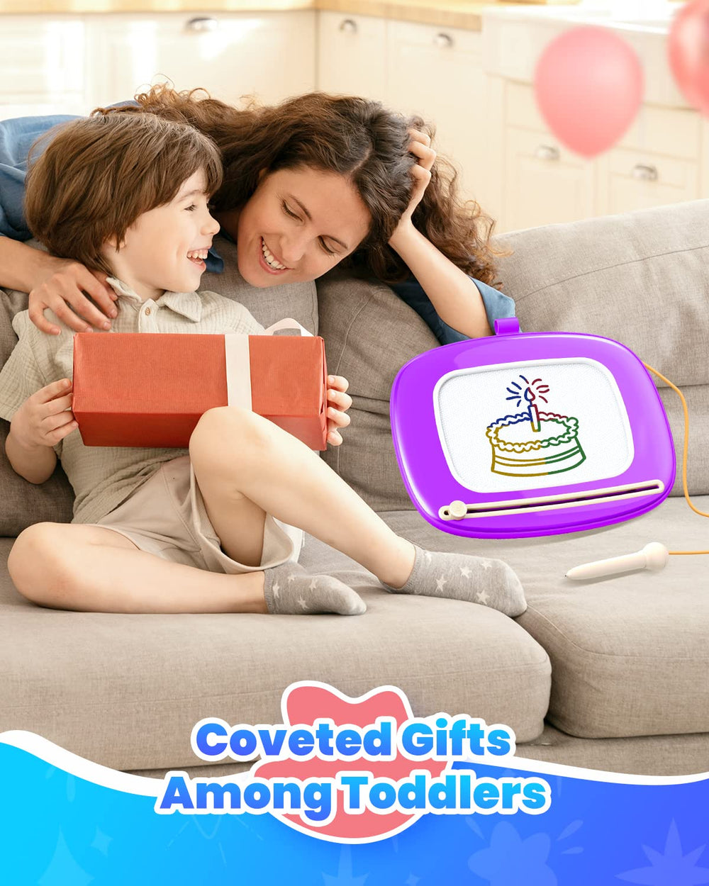Seimome Doodle Board makes a thoughtful toddler gift
