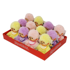 Sekiguchi Monchhichi Original pacifier-holding pose, durable plastic features appealing for display.