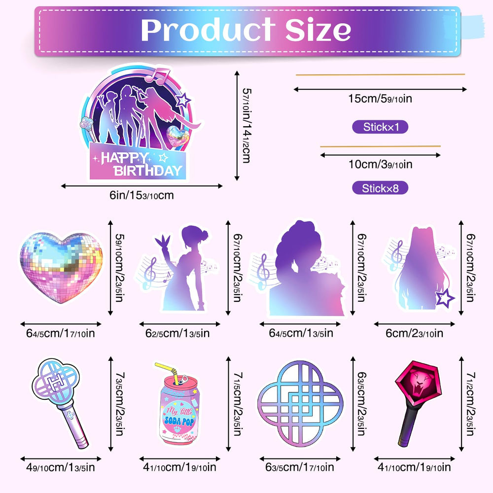 SEL movie cupcake topper design-1 adds charming flair to desserts.