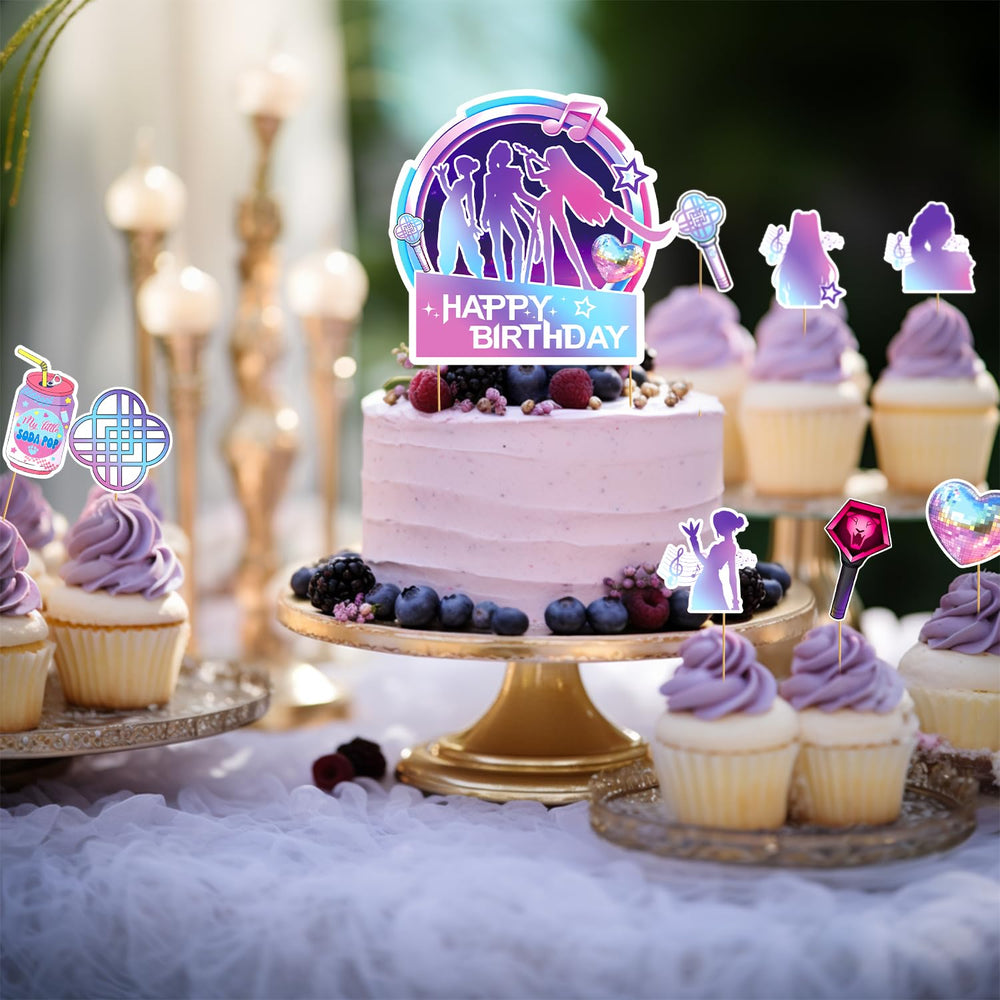 SEL movie cupcake topper design-4 brightens party snacks.