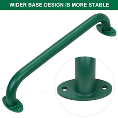 SELEWARE 6-pack 17-inch green handles close-up grip non-slip design for kids