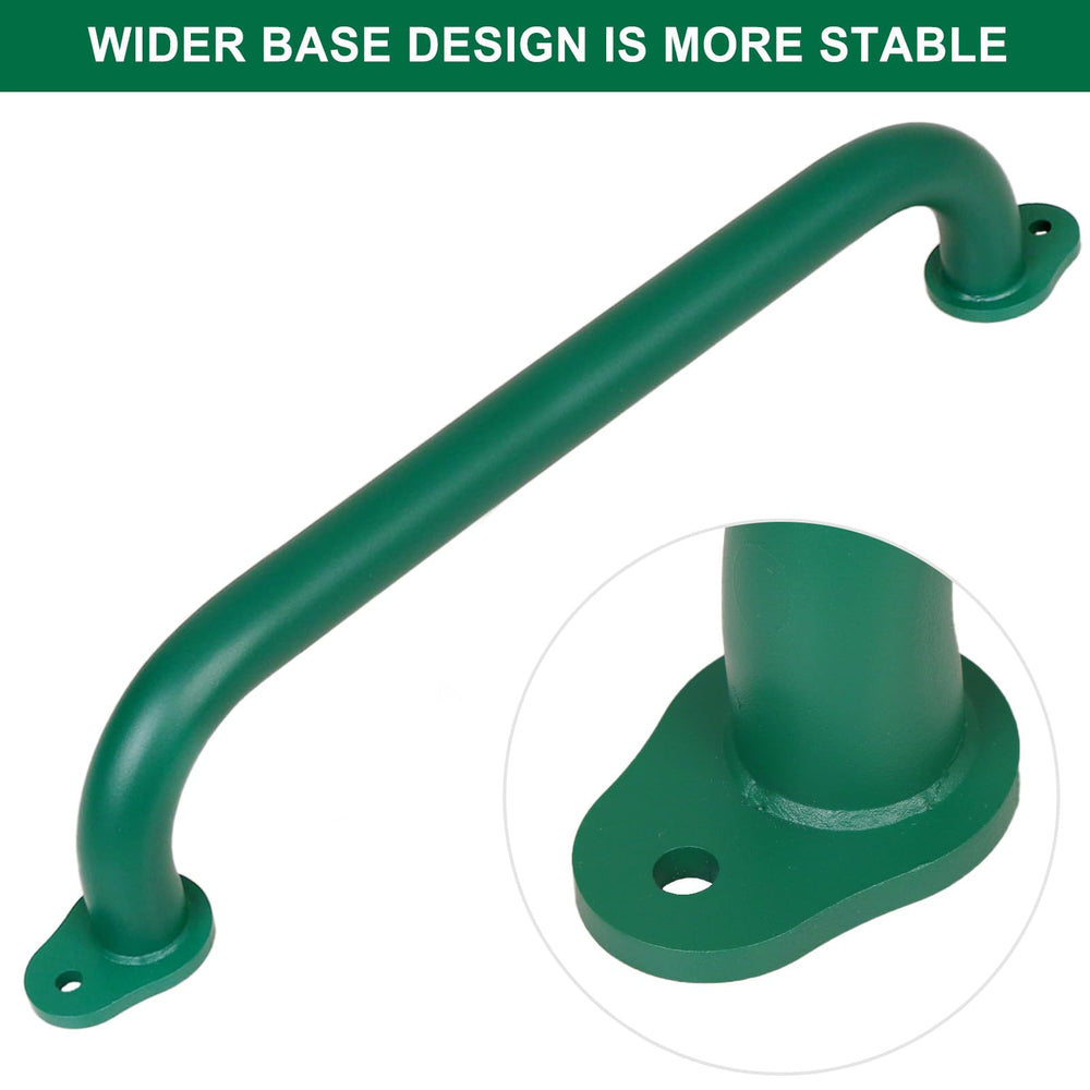 Close-up of SELEWARE heavy-duty grip and rust-resistant finish on safety handle