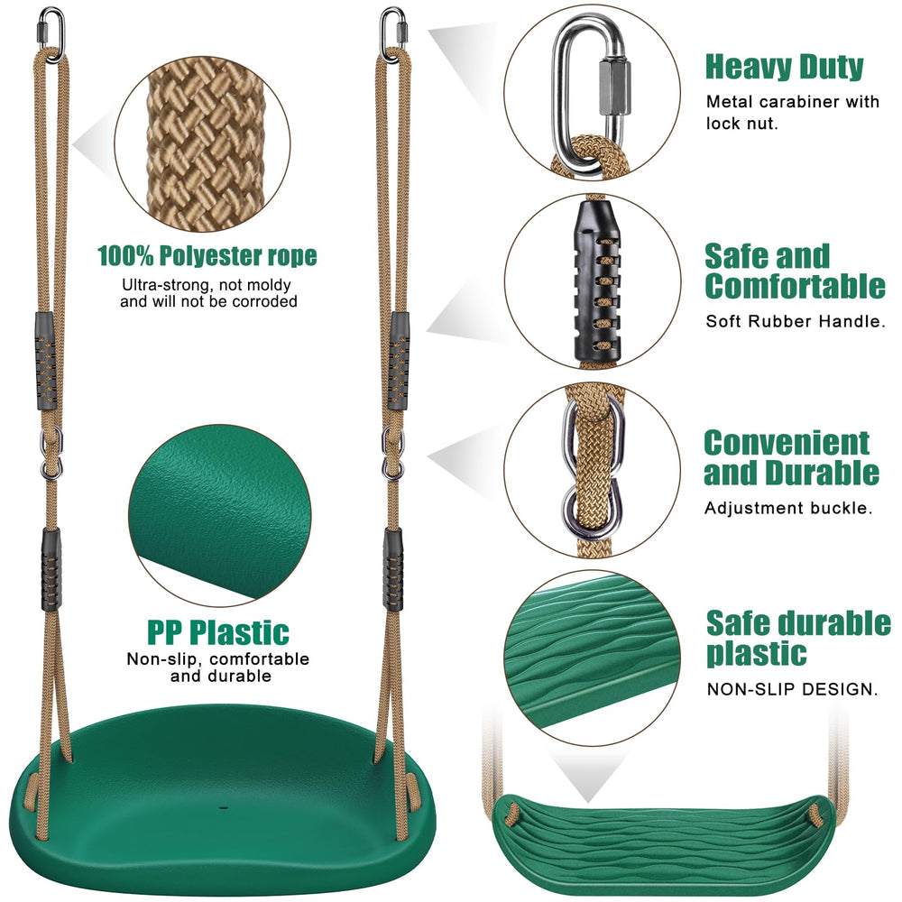 SELEWARE sturdy rope with soft-grip end, ideal for outdoor play