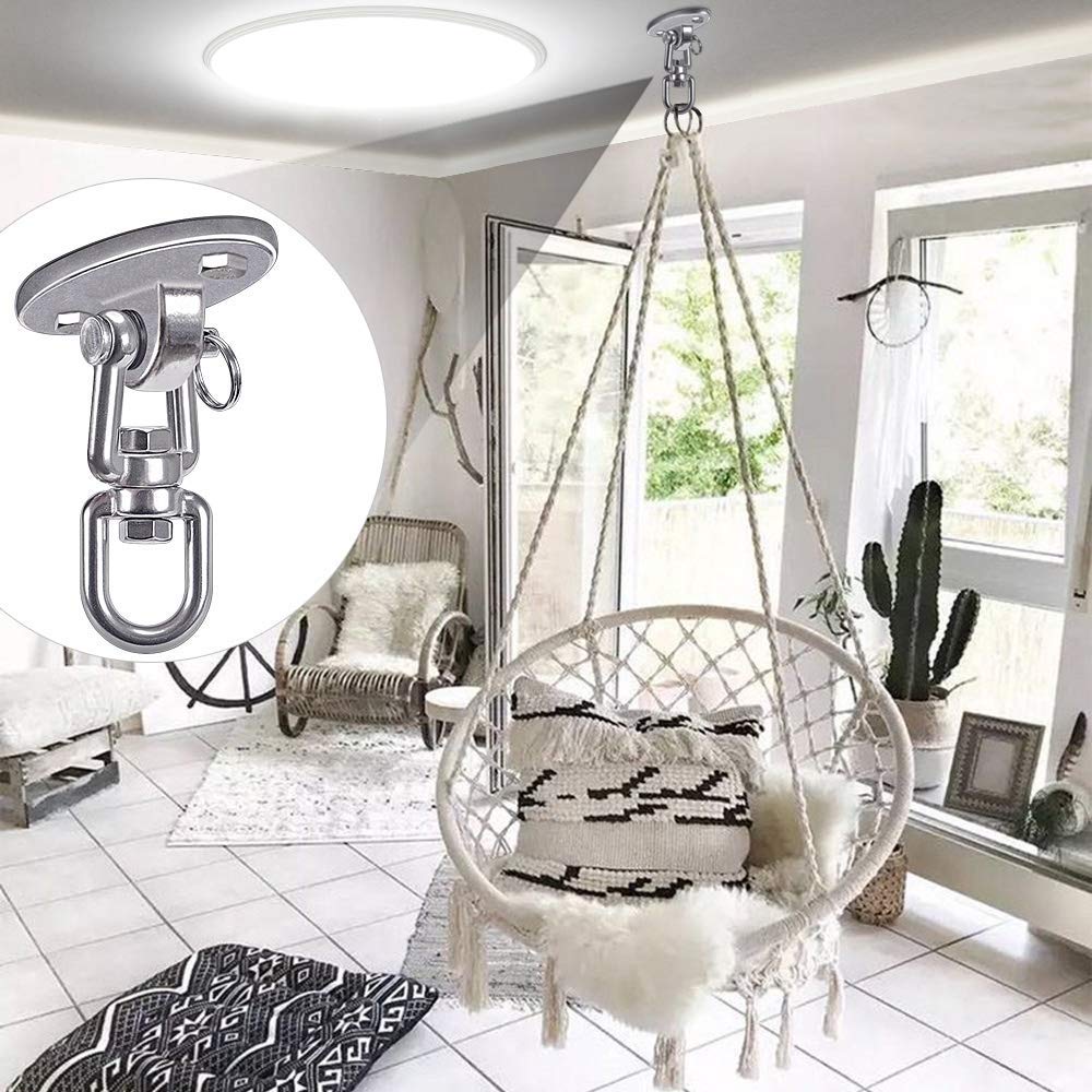 SELEWARE swing hangers in stainless steel providing rustproof strength for heavy loads.