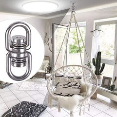 SELEWARE tree-swing setup with swivel for secure outdoor play.