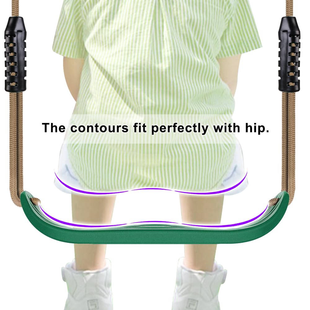 SELEWARE two-pack seats, top-down view, adjustable rope height for growth