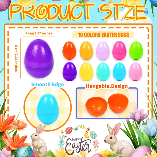 SEMITIMES Easter eggs hinge design closeup highlighting easy filling