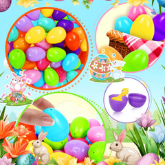 SEMITIMES smooth-finish eggs ideal for easy decorating and customization.