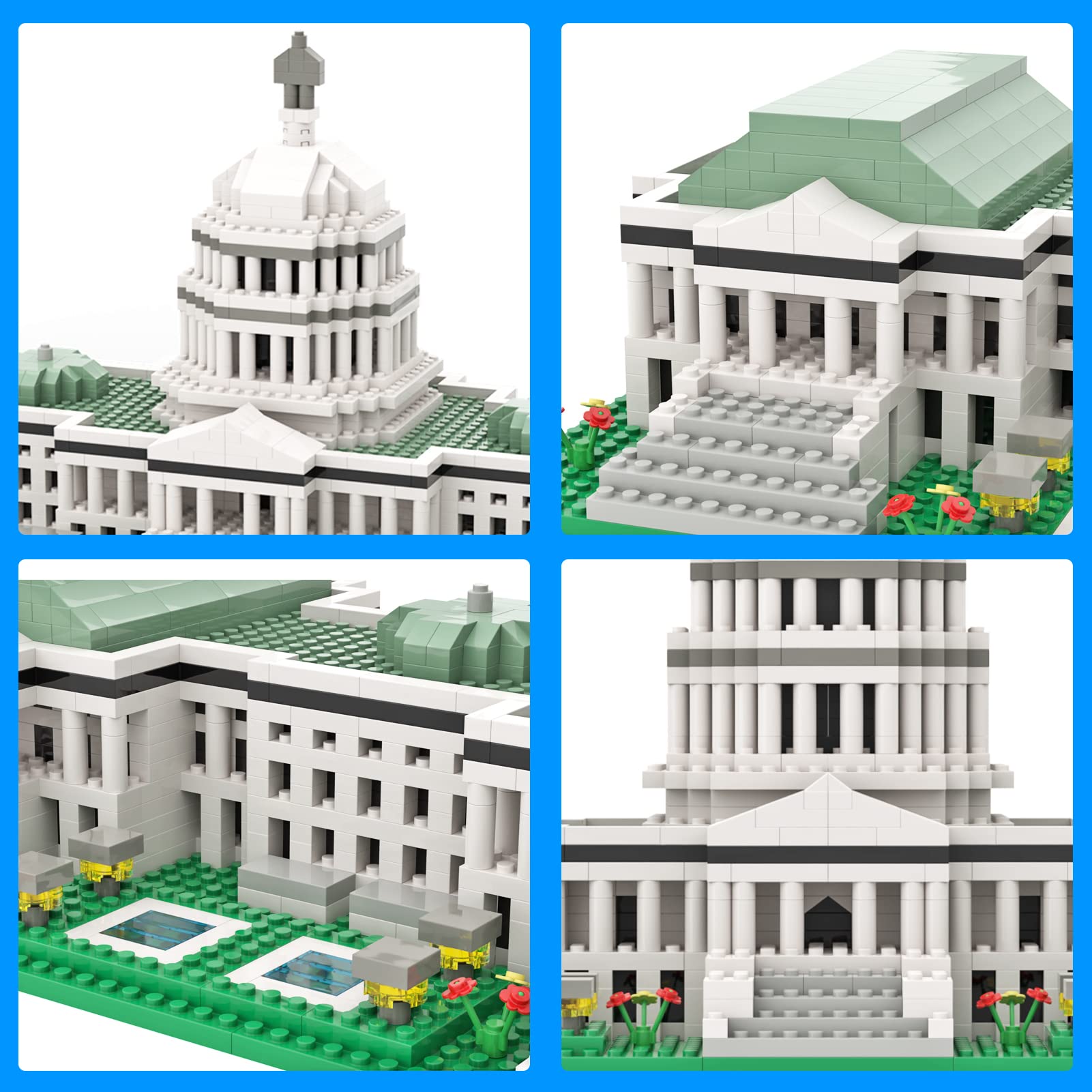 SEMKY Capitol model display-stage emphasizes exhibit-ready 3D art