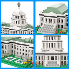 SEMKY Capitol model display-stage emphasizes exhibit-ready 3D art