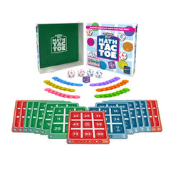 Semper Smart Games PlaySmart Dice Math-Tac-Toe in action boosts mental math practice.
