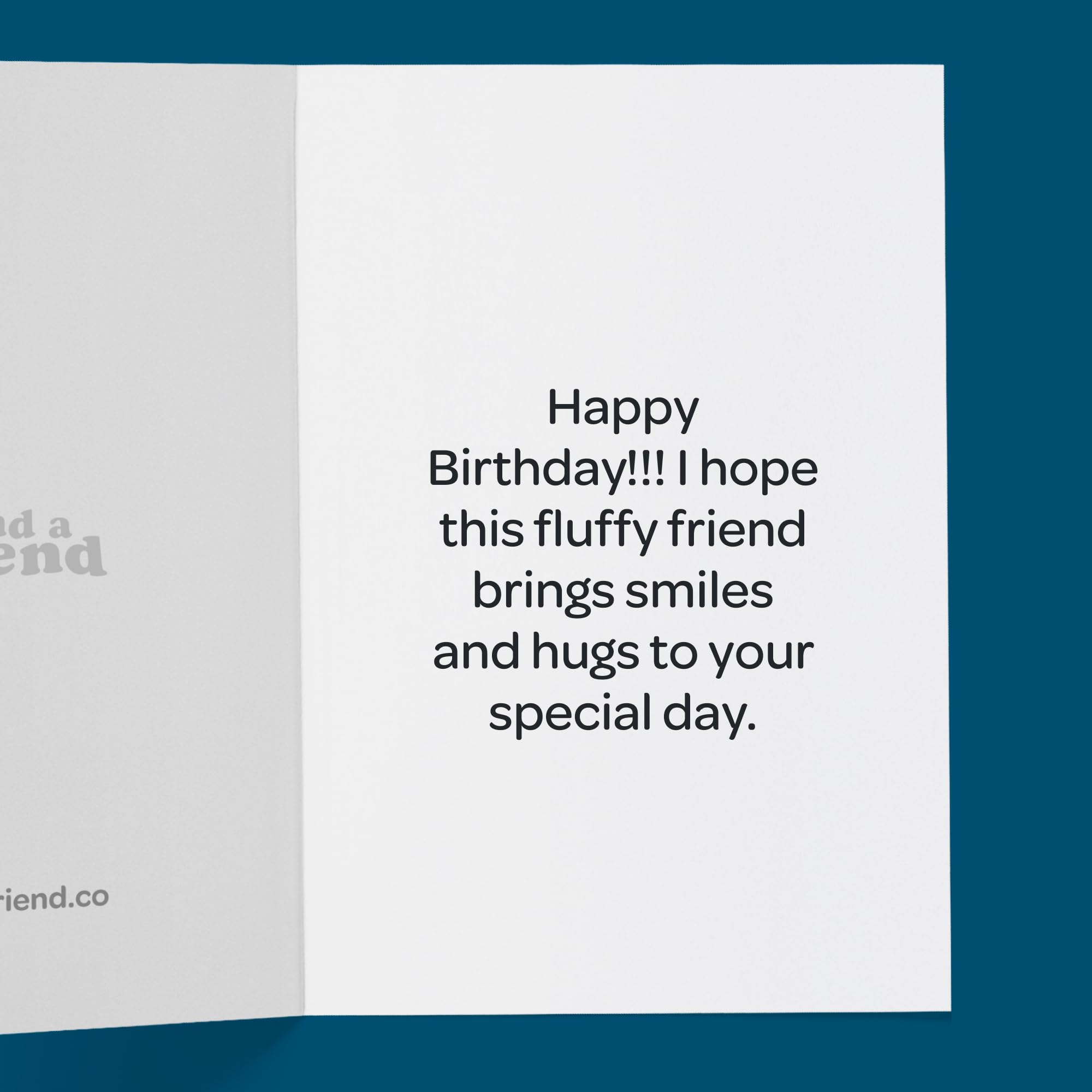 Blue Someone Loves You box by SendAFriend ready for gift delivery