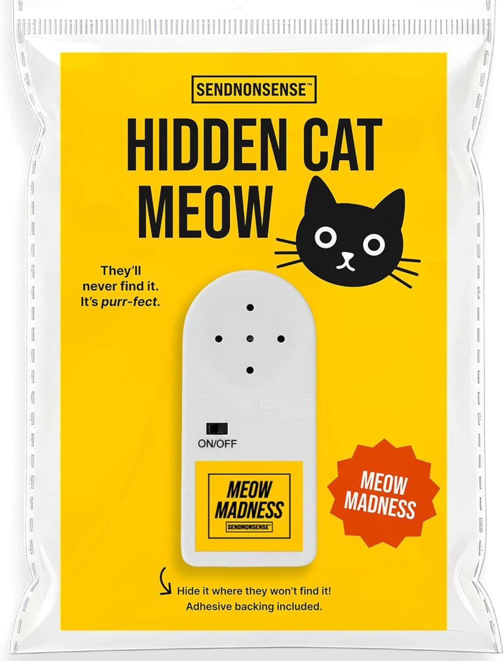 SendNonsense hidden cat meow device for discreet office pranks