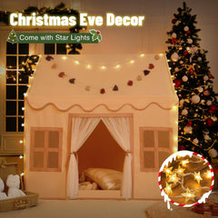 Senodeer tassel garland decor enriches pretend play spaces.