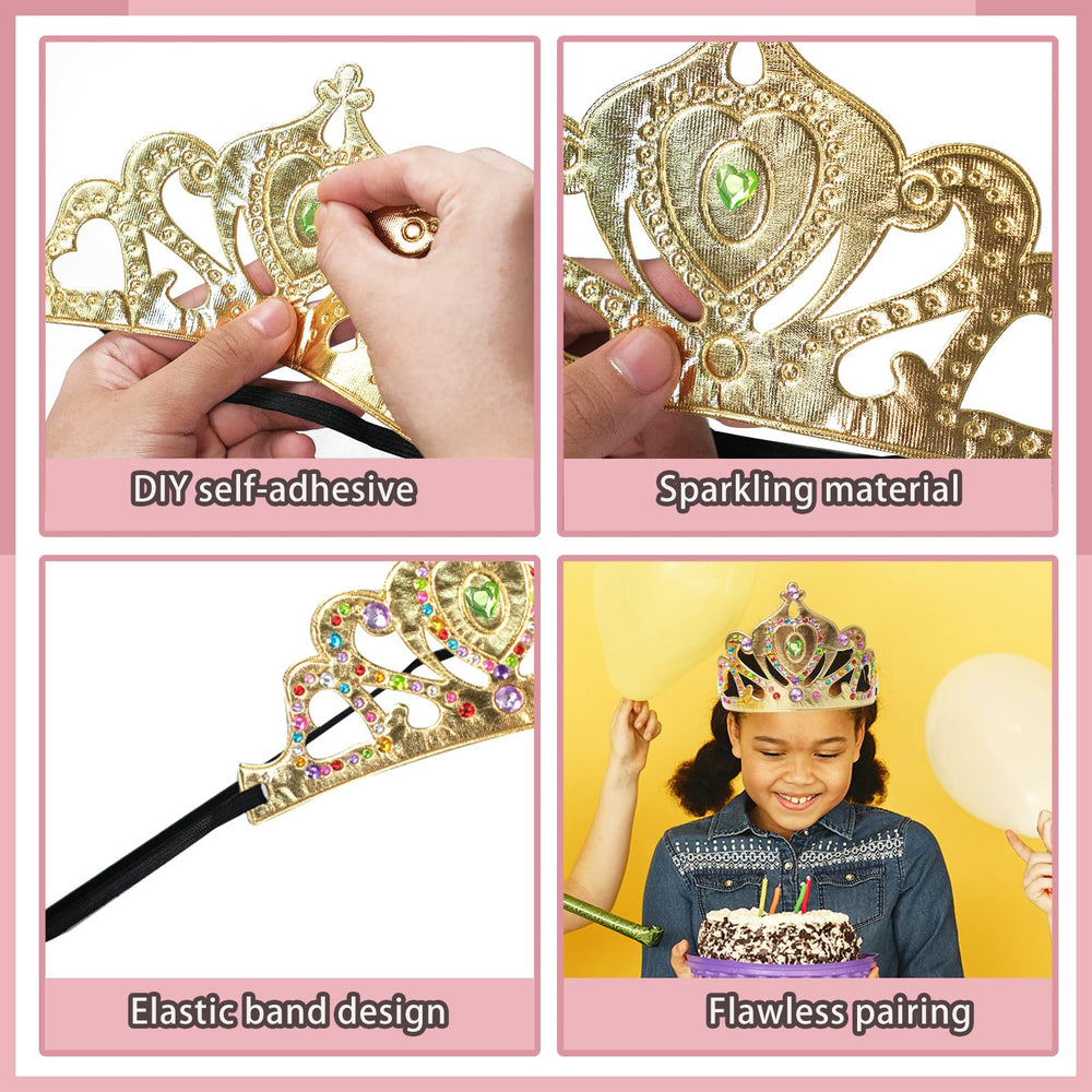 SENONAPO adjustable crowns fit kids 8-9 inches
