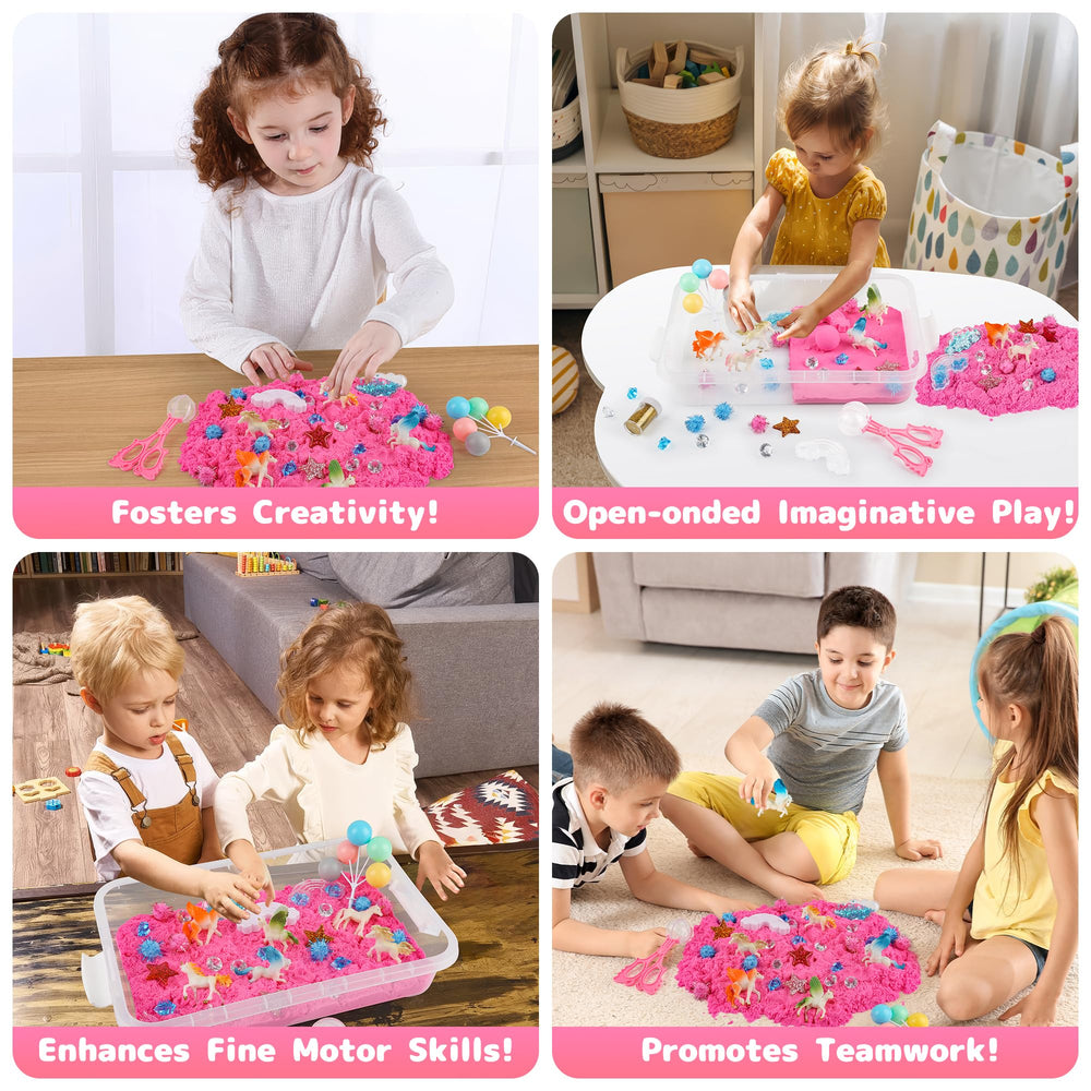 Sensationally OT sparkly pom-poms support counting and creative play.