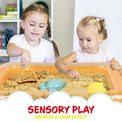 Sensory Sand mess-free play surface for homes and classrooms.