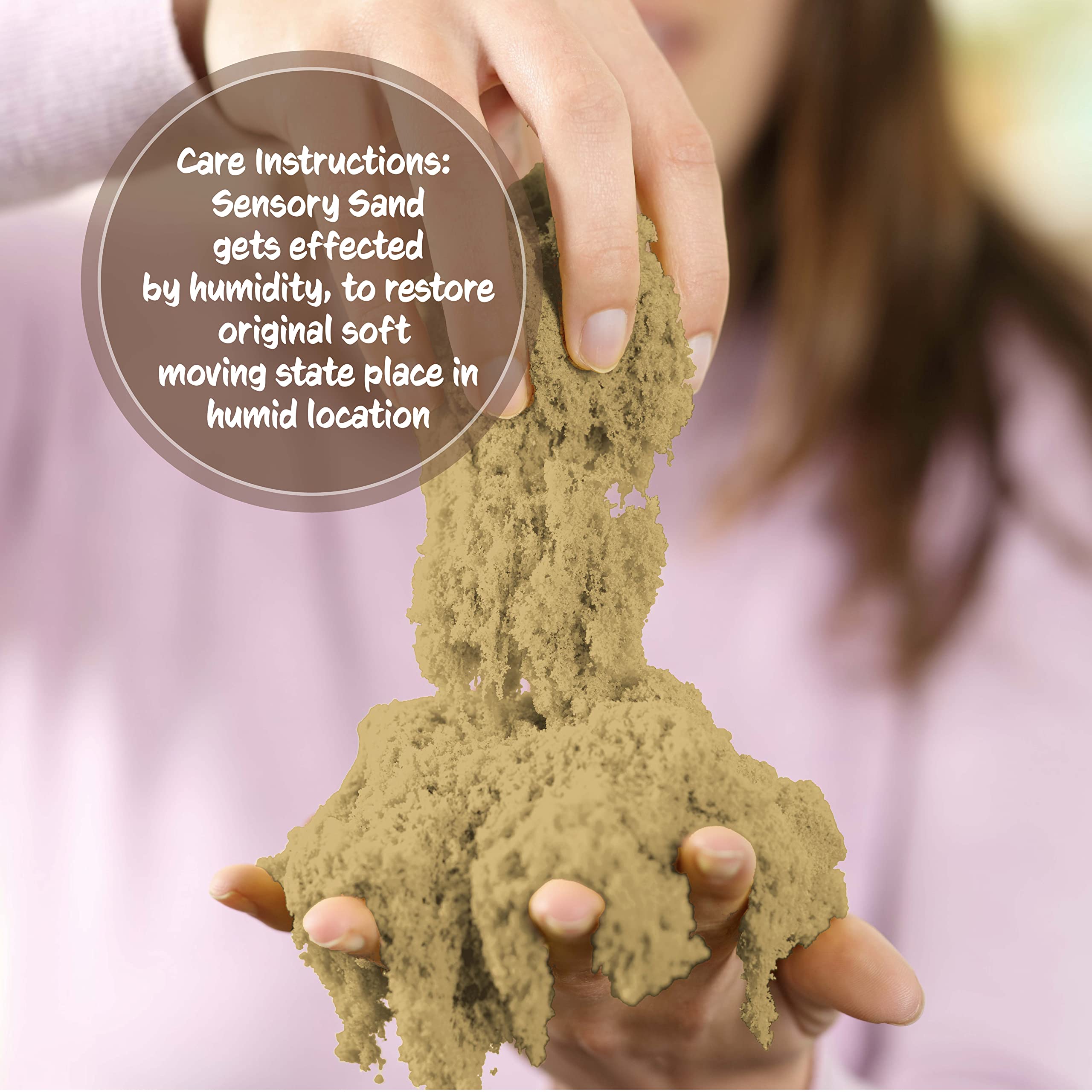 Sensory Sand supports multisensory learning and cognitive engagement.