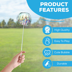 SENSORY4U twirling bubble wand action enhances playful storytelling