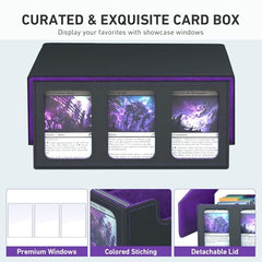 Magnetic closure secures contents for safe transport.
