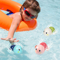 SEPHIX turtle bath toys gift set ideal for birthdays or holidays