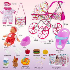 Seppacio dining chair accessory set for feeding and care pretend play.