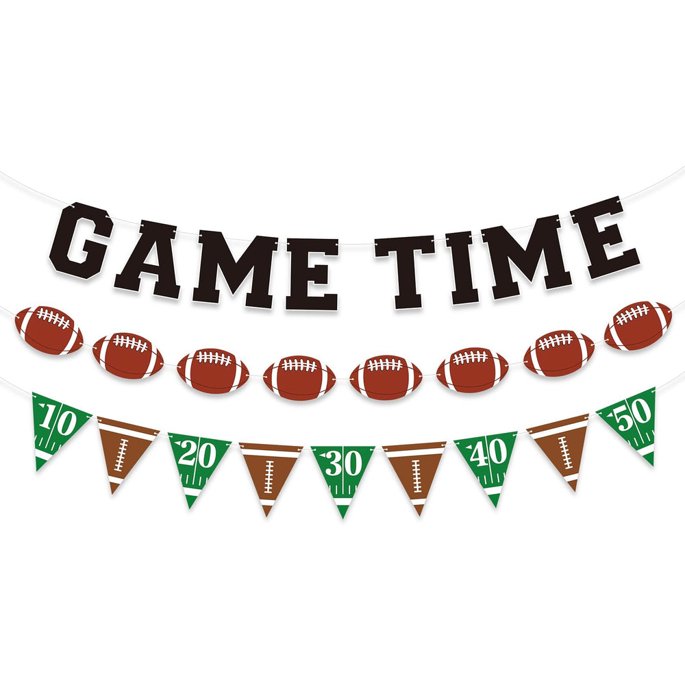 Sereliy Game Time banner creates an energetic game-day backdrop