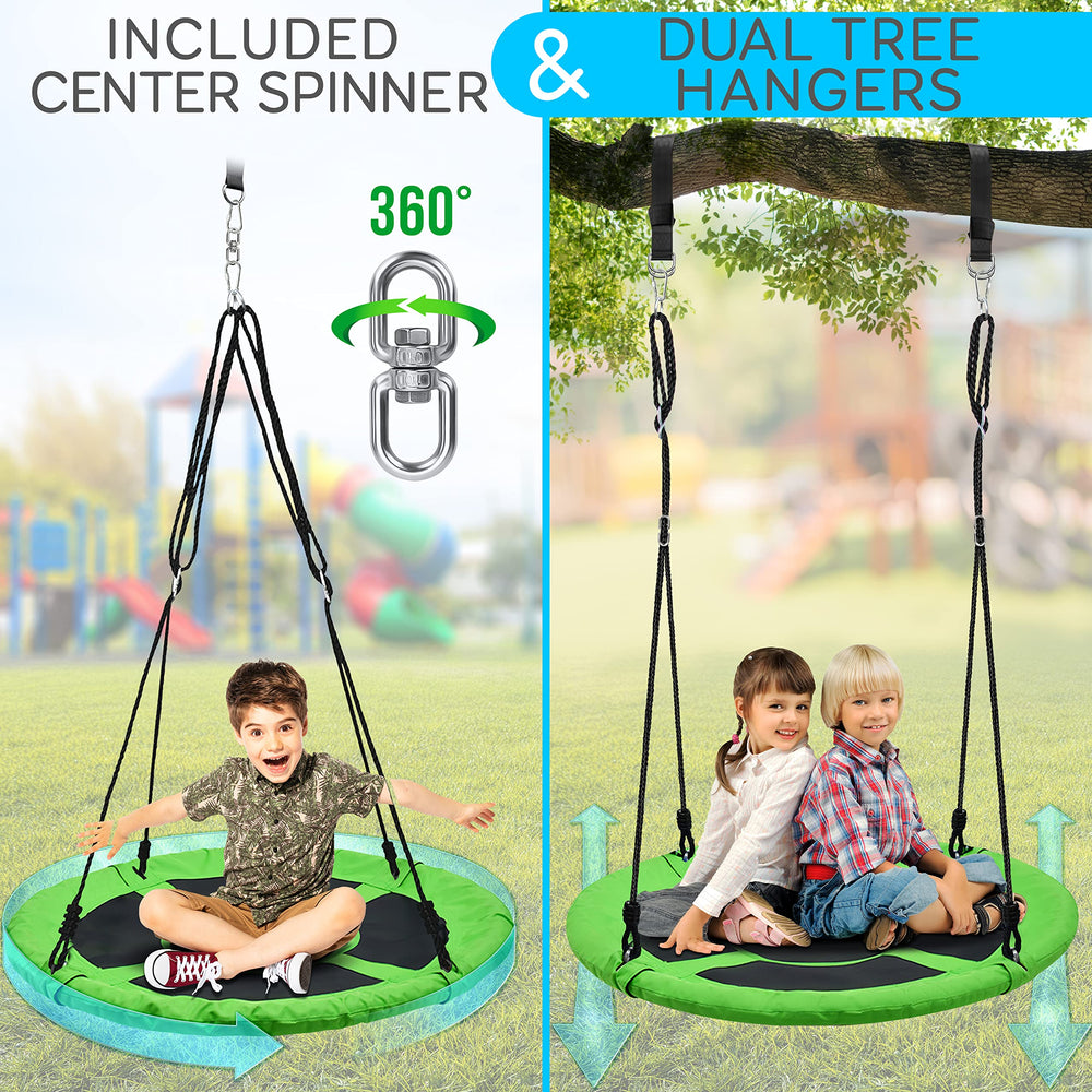 SereneLife universal rope mounting fits trees and posts with simple setup