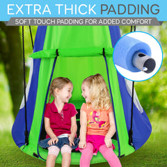 SereneLife weatherproof tent swing suitable for outdoor use in all weather