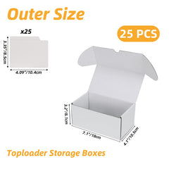 Serwrsw all-white cardboard box provides sturdy shipping for 5,000 cards.