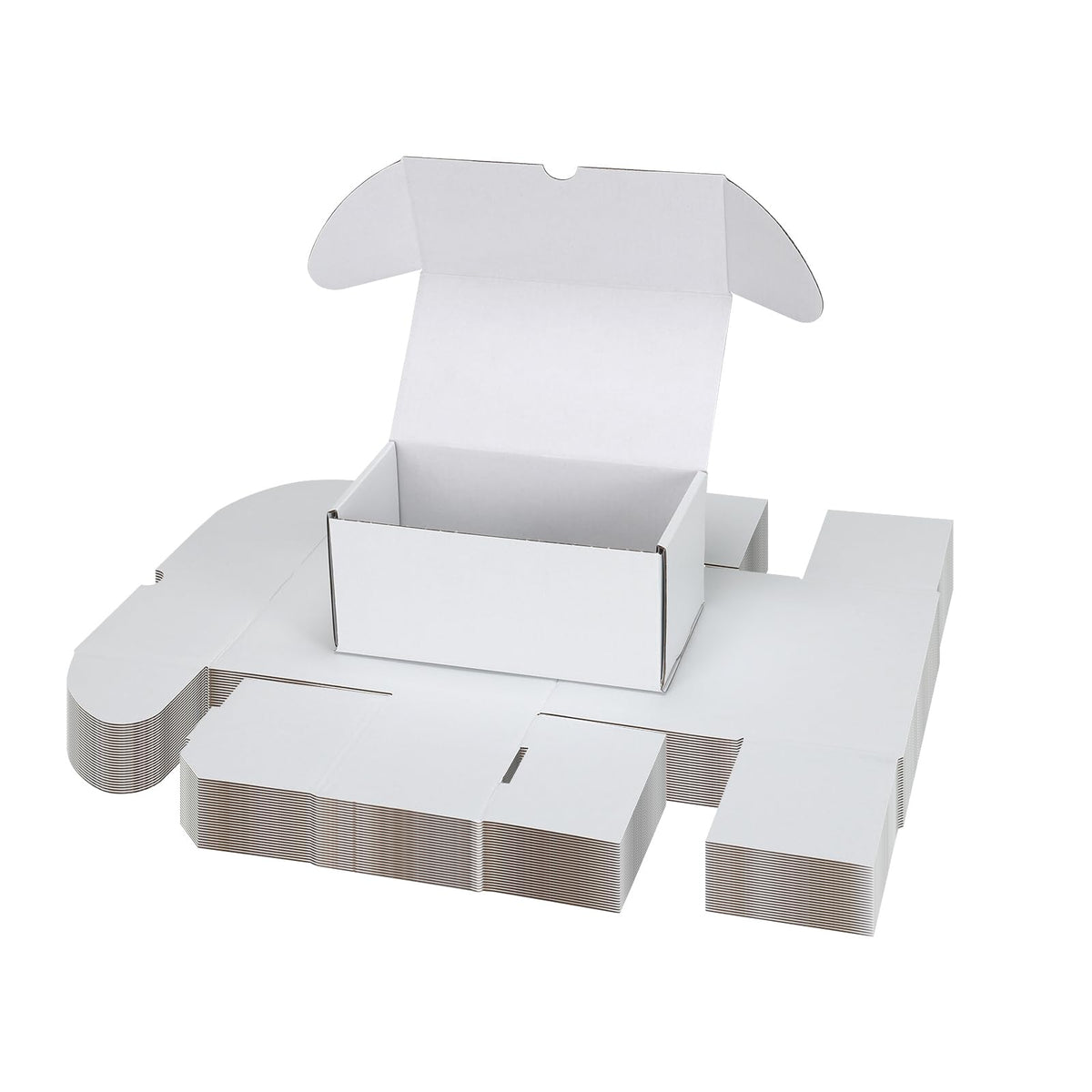 Serwrsw bulk 200-capacity toploader box for organized trading cards.