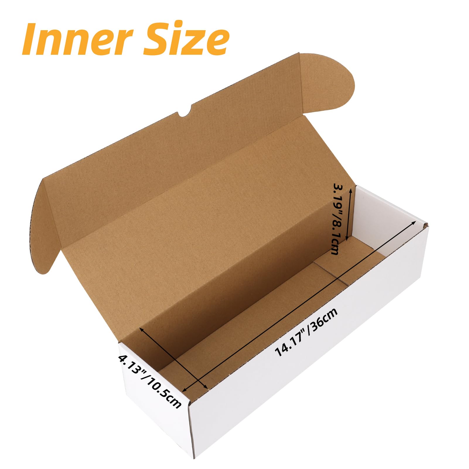 Serwrsw 25-pack card shipping boxes stacked and ready for bulk shipments
