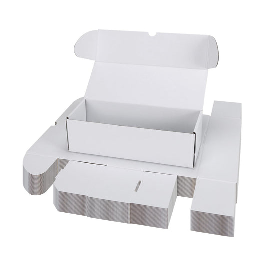 Serwrsw bulk 300-capacity toploaders box keeps trading cards organized