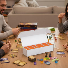 Serwrsw sleeved-card compatibility; ideal for trading and sports cards.