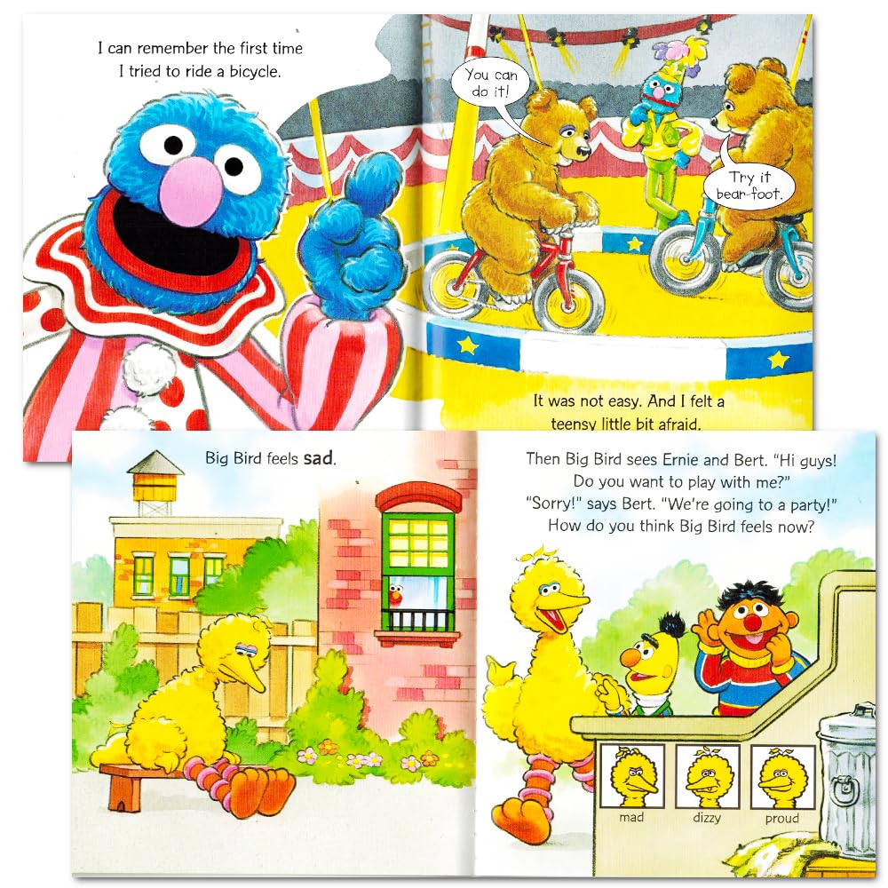 Sesame Street Elmo Taking Turns page highlights patience during playtime